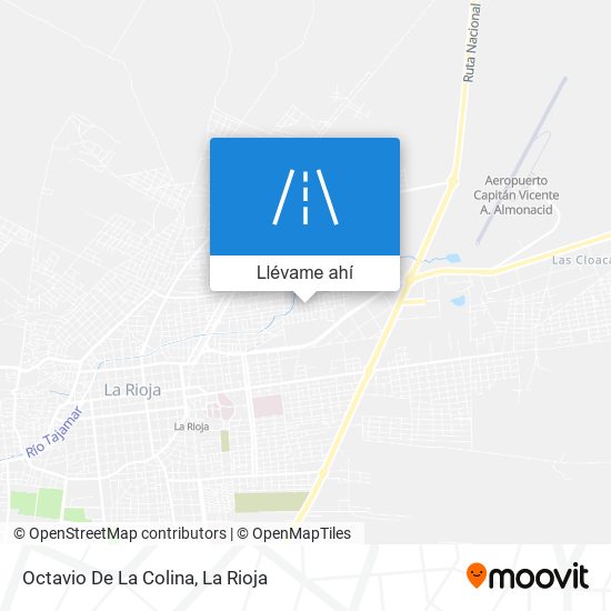 Mapa de Octavio De La Colina