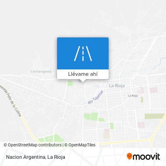 Mapa de Nacion Argentina