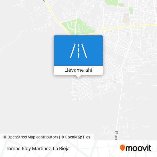 Mapa de Tomas Eloy Martinez