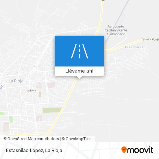 Mapa de Estasnilao López