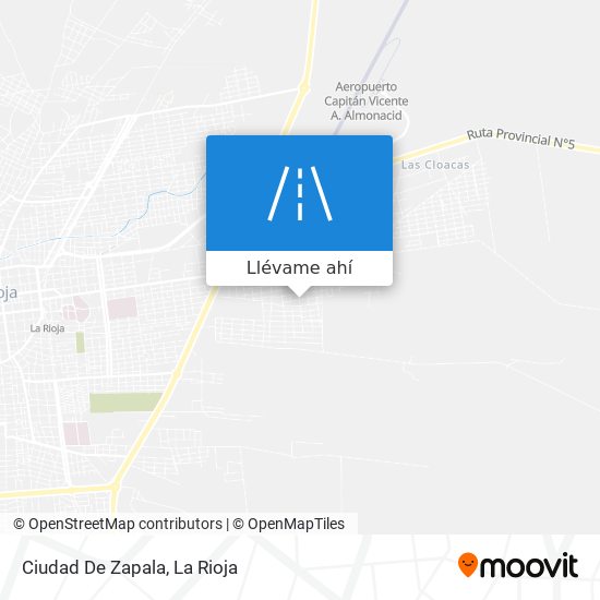 Mapa de Ciudad De Zapala