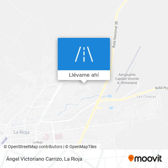 Mapa de Ángel Victoriano Carrizo