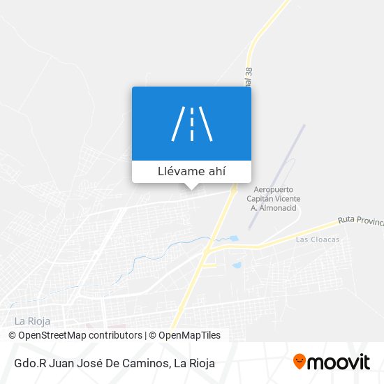 Mapa de Gdo.R Juan José De Caminos