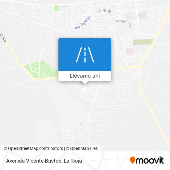 Mapa de Avenida Vicente Bustos