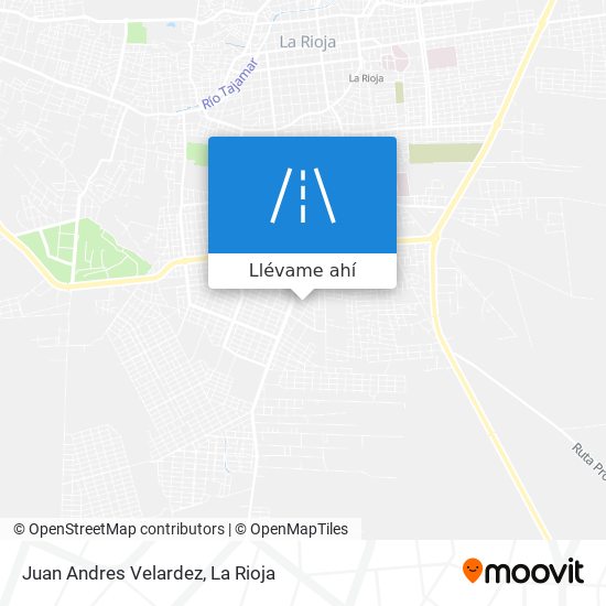 Mapa de Juan Andres Velardez