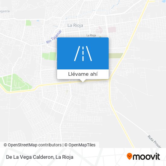 Mapa de De La Vega Calderon