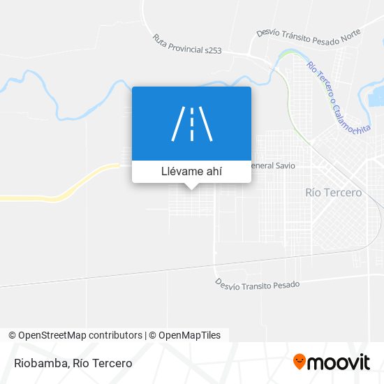 Mapa de Riobamba