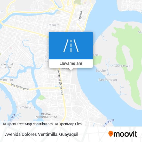 Mapa de Avenida Dolores Ventimilla
