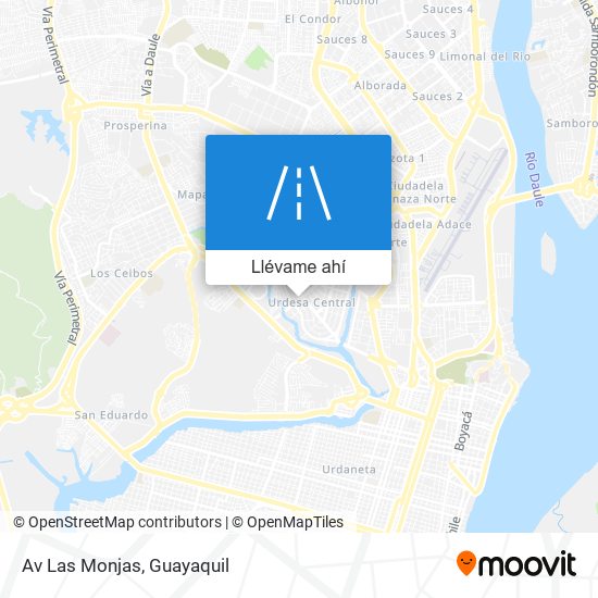 Mapa de Av Las Monjas
