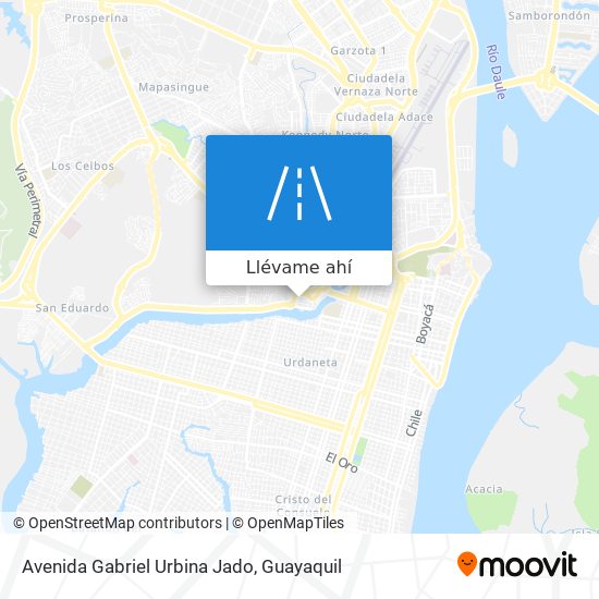 Mapa de Avenida Gabriel Urbina Jado