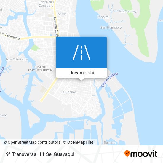 Mapa de 9° Transversal 11 Se