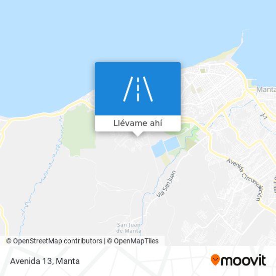 Mapa de Avenida 13