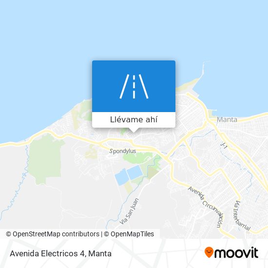 Mapa de Avenida Electricos 4