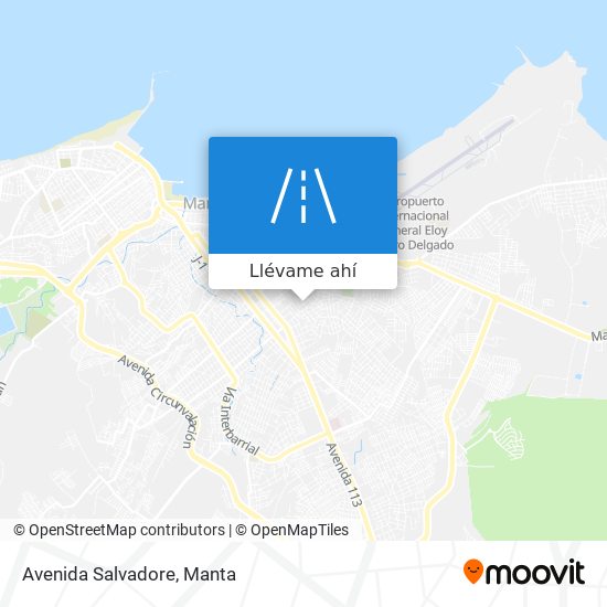 Mapa de Avenida Salvadore