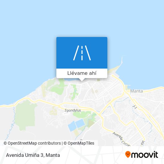 Mapa de Avenida Umiña 3