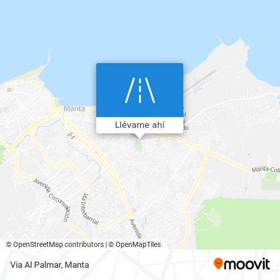 Mapa de Via Al Palmar