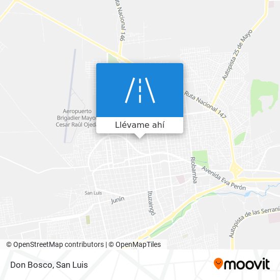 Mapa de Don Bosco