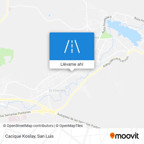 Mapa de Cacique Koslay