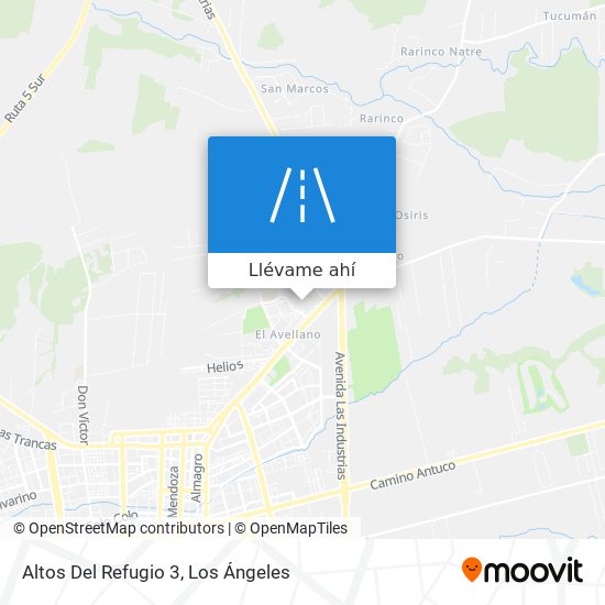 Mapa de Altos Del Refugio 3