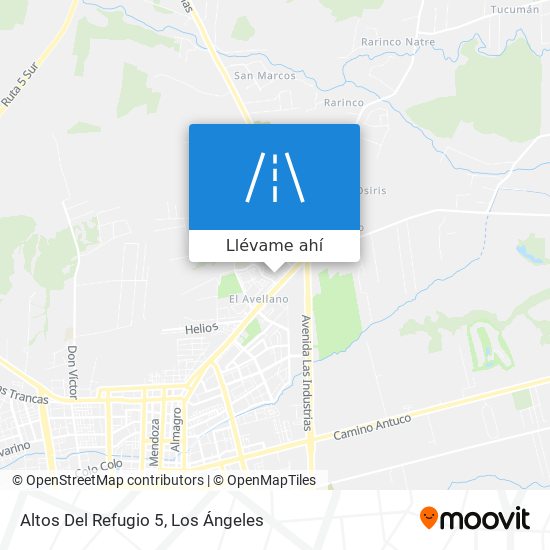 Mapa de Altos Del Refugio 5