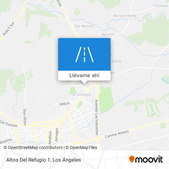 Mapa de Altos Del Refugio 1