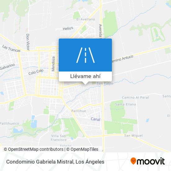 Mapa de Condominio Gabriela Mistral