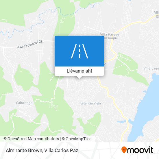 Mapa de Almirante Brown