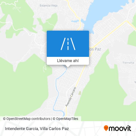 Mapa de Intendente García