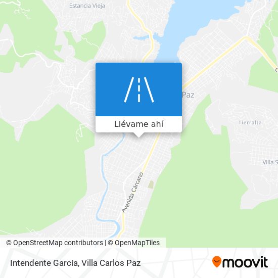 Mapa de Intendente García