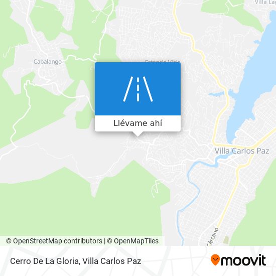 Mapa de Cerro De La Gloria