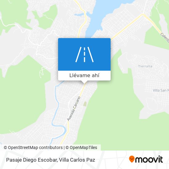 Mapa de Pasaje Diego Escobar