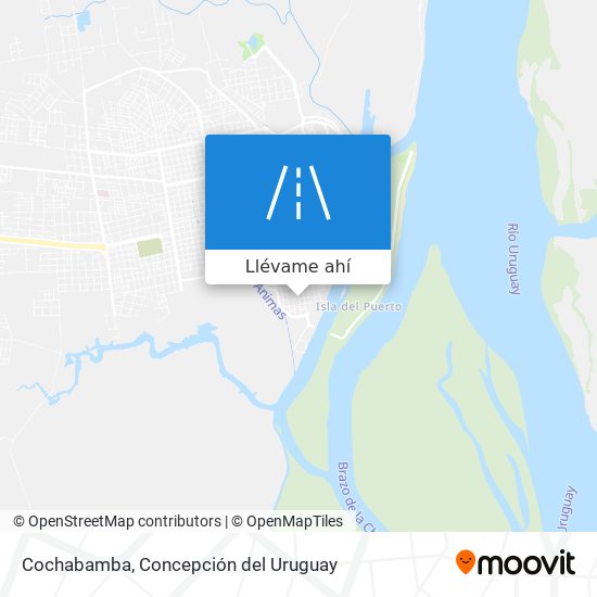 Mapa de Cochabamba