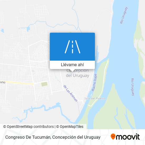 Mapa de Congreso De Tucumán