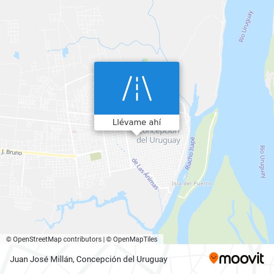 Mapa de Juan José Millán