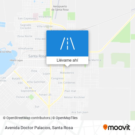 Mapa de Avenida Doctor Palacios