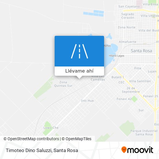 Mapa de Timoteo Dino Saluzzi