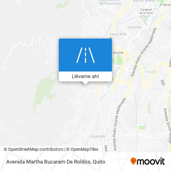 Mapa de Avenida Martha Bucaram De Roldós