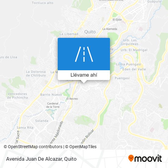 Mapa de Avenida Juan De Alcazar