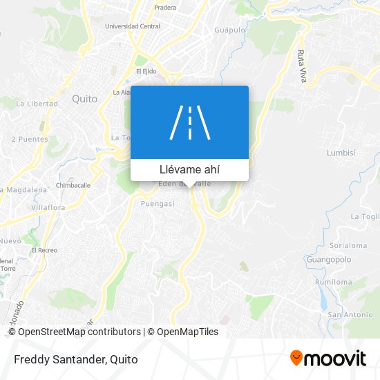 Mapa de Freddy Santander