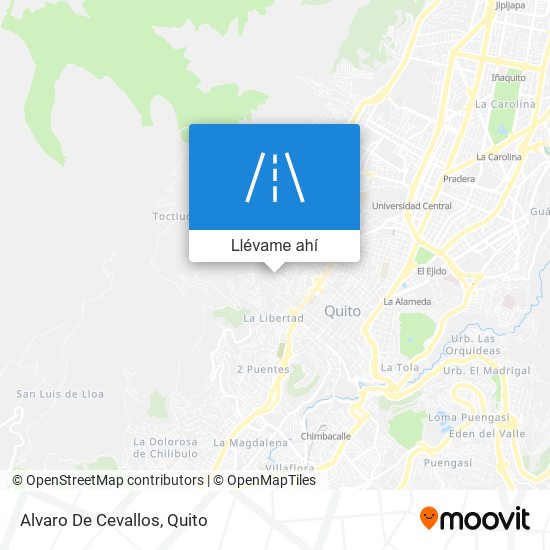 Mapa de Alvaro De Cevallos