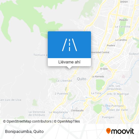 Mapa de Bonipacumba