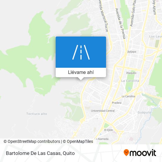 Mapa de Bartolome De Las Casas