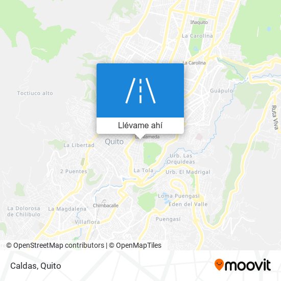 Mapa de Caldas