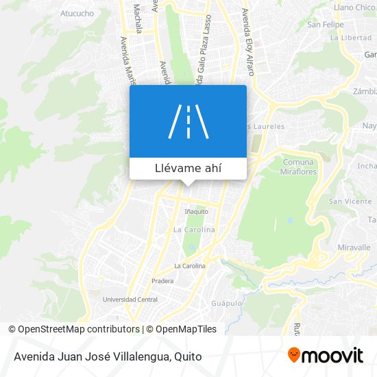 Mapa de Avenida Juan José Villalengua
