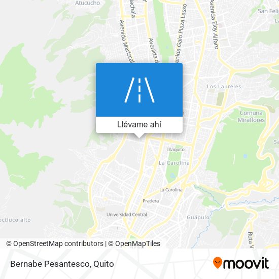 Mapa de Bernabe Pesantesco