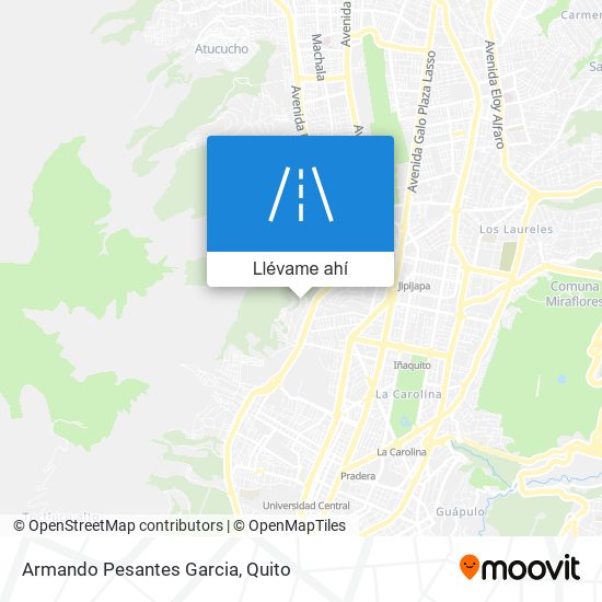 Mapa de Armando Pesantes Garcia