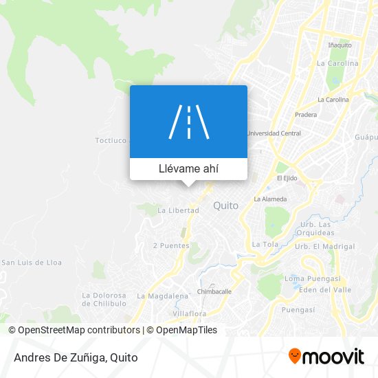 Mapa de Andres De Zuñiga