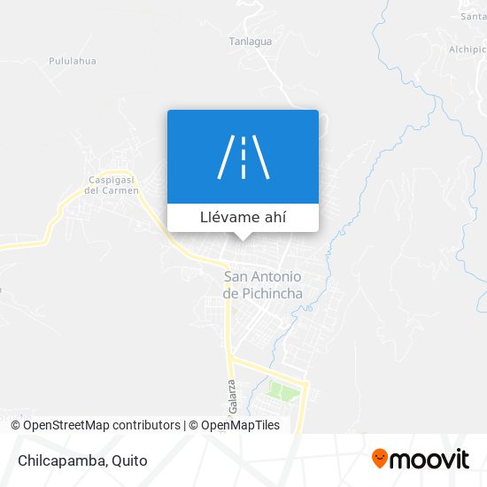 Mapa de Chilcapamba