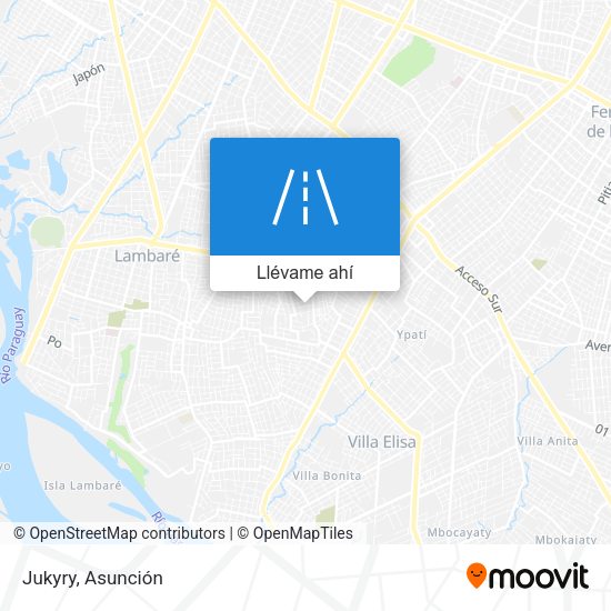 Mapa de Jukyry