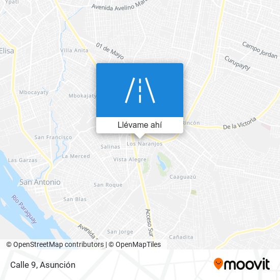 Mapa de Calle 9